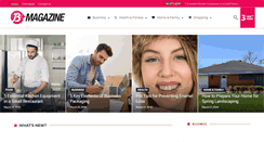 Desktop Screenshot of bpositivemagazine.com